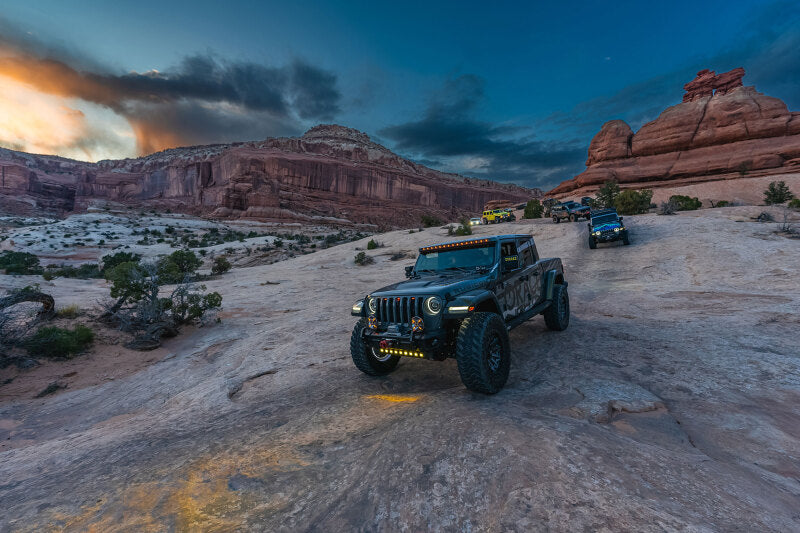 ORACLE Lighting 5917-023 Oracle Jeep Wrangler JL/Gladiator JT Integrated Windshield LED Light Bar System