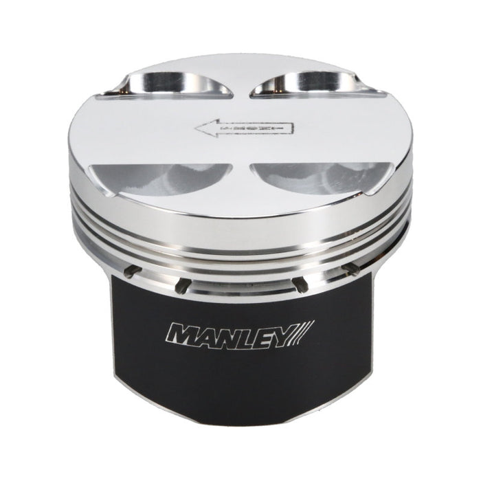 Manley Performance 606105C-4 Manley 03-06 Evo 8/9 (7 Bolt 4G63T) 85.5mm +0.5mm Over Bore 9.0:1 Dish Pistons w/ Rings