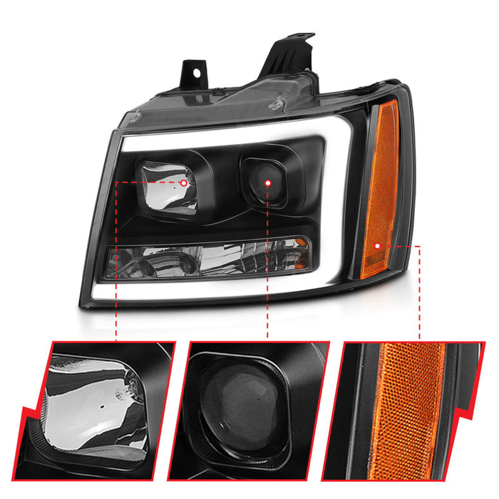 ANZO 111402 ANZ LED/Projector Headlights