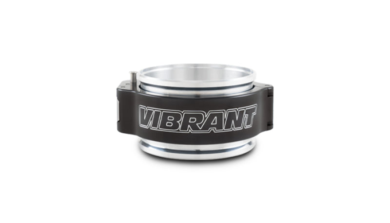 Vibrant 32513 2in O.D. Aluminized HD 2.0 Clamp Assembly - Anodized Black