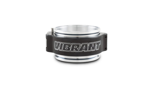 Vibrant 32513 2in O.D. Aluminized HD 2.0 Clamp Assembly - Anodized Black