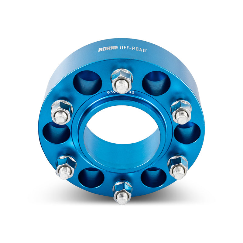 Mishimoto BNWS-010-500BL Borne Off-Road Wheel Spacers 5x150 110.1 50 M14 Blue