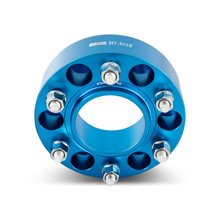 Mishimoto BNWS-010-500BL Borne Off-Road Wheel Spacers 5x150 110.1 50 M14 Blue