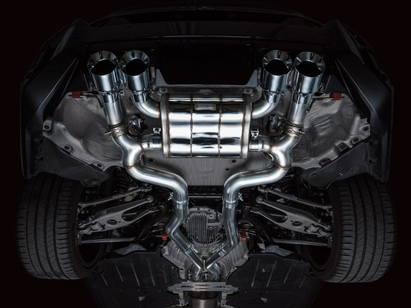 AWE Tuning 3025-42487 23-24 BMW G87 M2 SwitchPath Edition Exhaust - Chrome Silver Tips