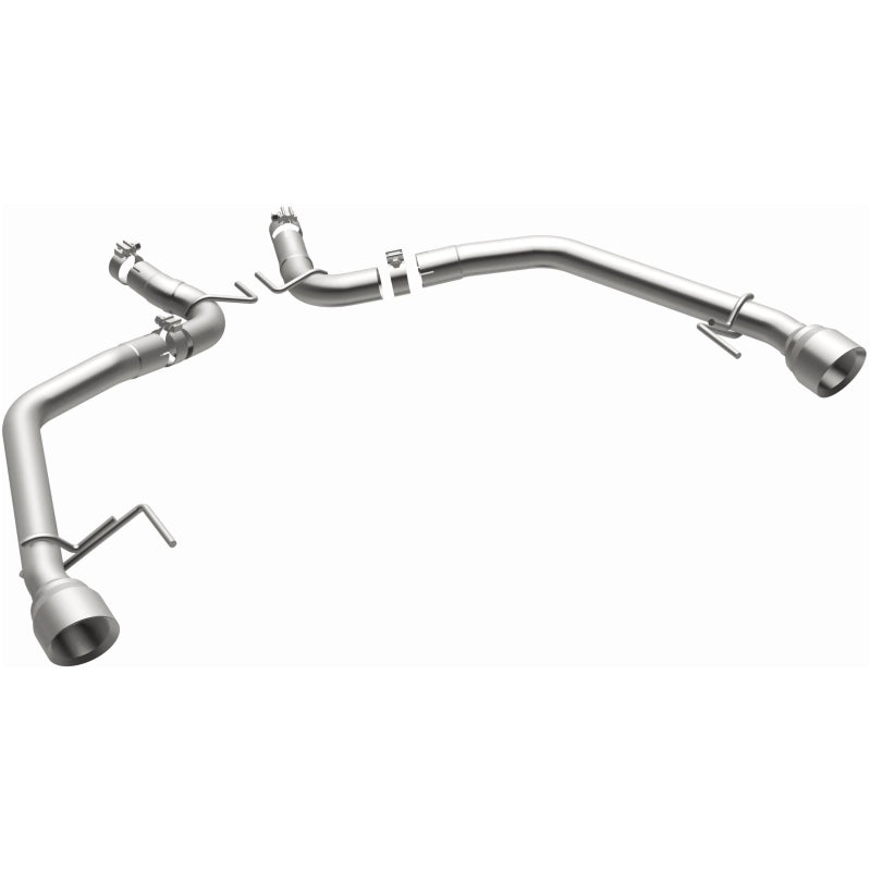 Magnaflow 19345 MagnaFlow 2015-2017 Ford Mustang V6 3.7L Race Series Axle Back w/ Dual Polished Tips
