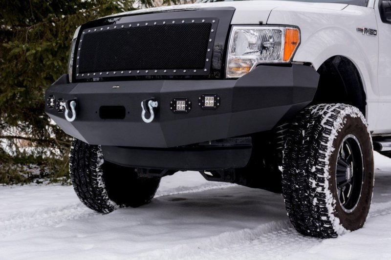 DV8 Offroad FBFF1-02 09-14 Ford F-150 Winch Ready Front Bumper