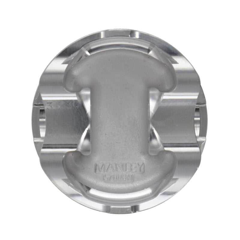 Manley Performance 638010C-4 Manley Nissan (SR20DE/DET) 87mm +1.0mm Oversized Bore 8.5:1 Dish Piston Set with Ring