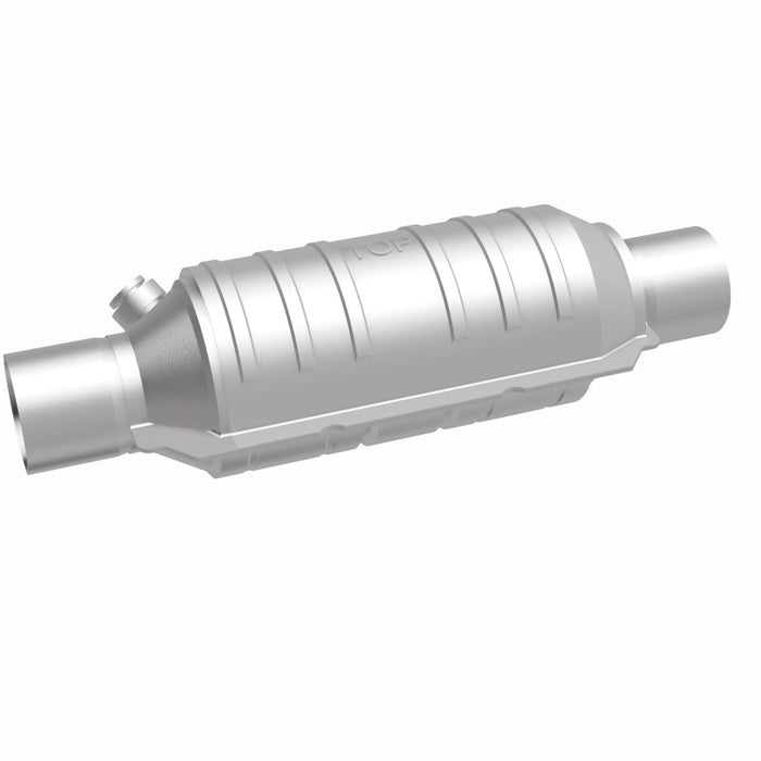 Magnaflow 51304 MagnaFlow Conv Univ 2in Inlet/Outlet Center/Center Round 11in Body L x 5.125in W x 15in Overall L