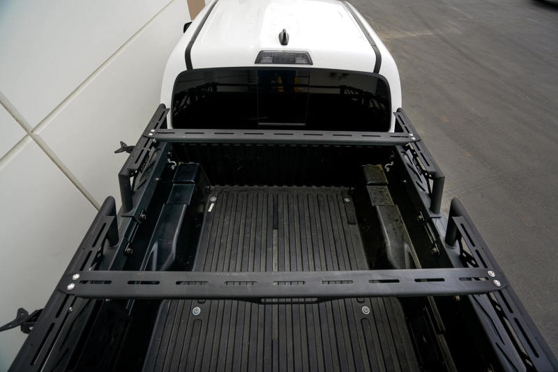 DV8 Offroad RRUN-01 20-22 Jeep Gladiator JT / 05-21 Toyota Tacoma Overland Bed Rack - 2pc. Adjustable
