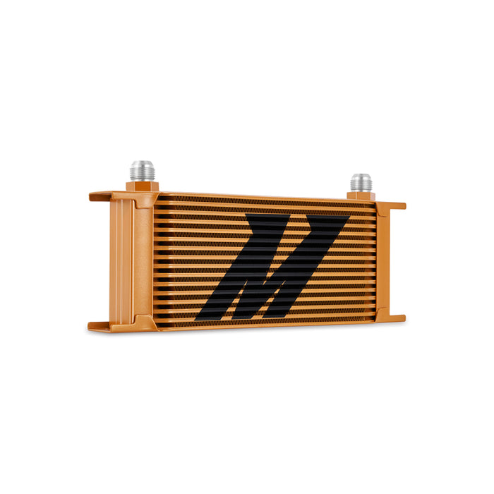 Mishimoto MMOC-16GD Universal 16-Row Oil Cooler Gold