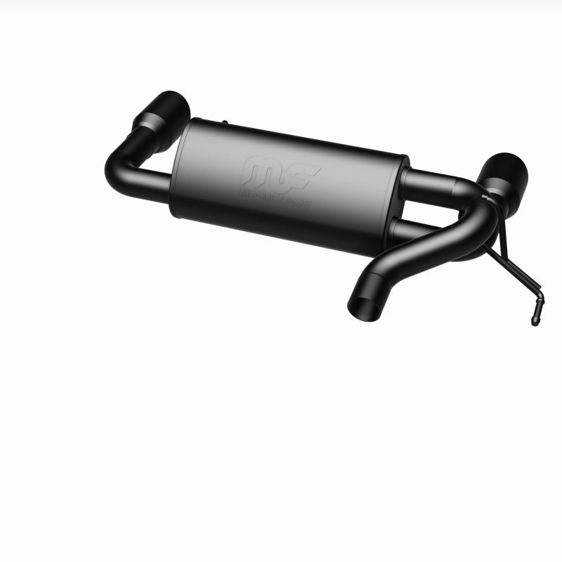 Magnaflow 19555 MagnaFlow 2021 Ford Bronco 2.3L I-4 Axle-Back Exhaust w/ Dual Split Rear Style Exit- Black Tips