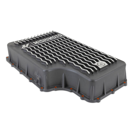 Mishimoto MMTP-F2D-11 2011+ Powerstroke 6R140 Transmission Pan - Cast - GR