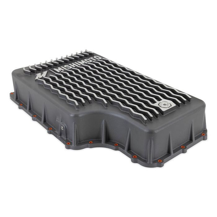 Mishimoto MMTP-F2D-11 2011+ Powerstroke 6R140 Transmission Pan - Cast - GR