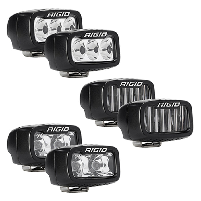 Rigid Industries 46731 2021+ Ford Mod Bumper Triple SR-M Fog Light Kit