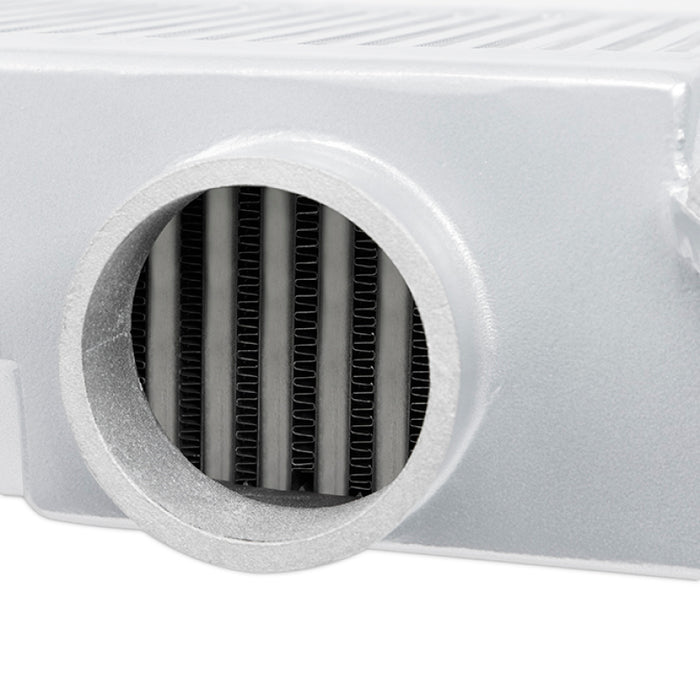 Mishimoto MMTMIC-STI-08SLBK Subaru 08-15 WRX STi Top-Mount Intercooler Kit - Powder Coated Silver & Black Hoses
