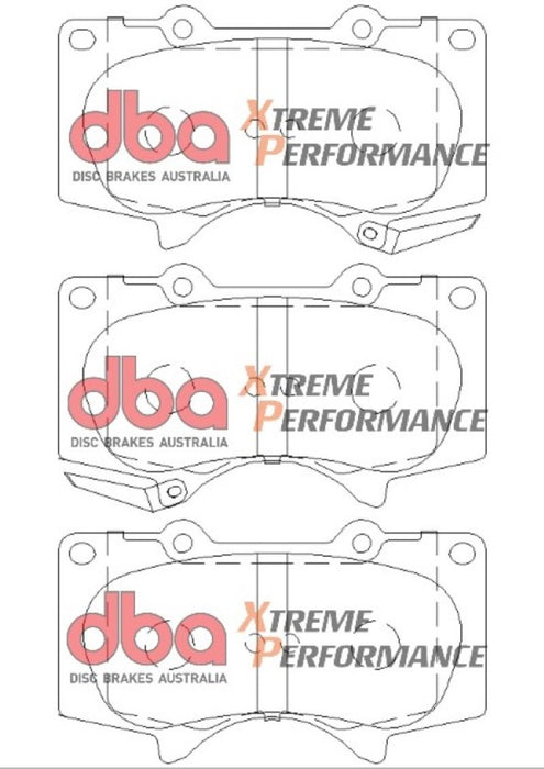 DBA DB1482XP 2015 Toyota Tacoma XP650 Front Brake Pads