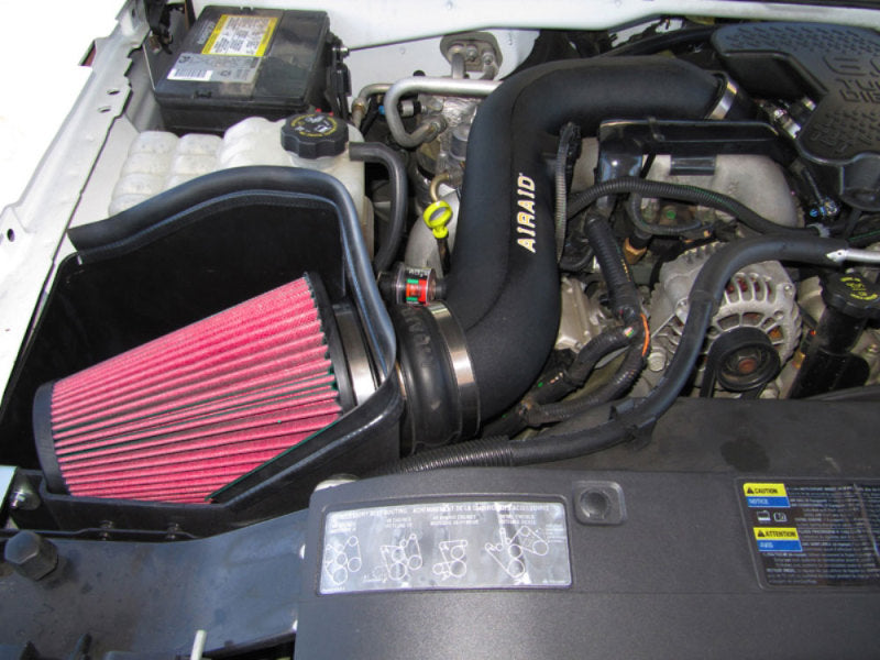 Airaid 200-229 04-05 GM 2500/3500 Pickup / 6.6L DSL MXP Intake System w/ Tube (Oiled / Red Media)