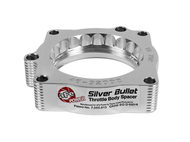 aFe 46-32002 Silver Bullet Throttle Body Spacers TBS Dodge RAM 03-08 V8-5.7L (Works w/ 5x-10382 only)