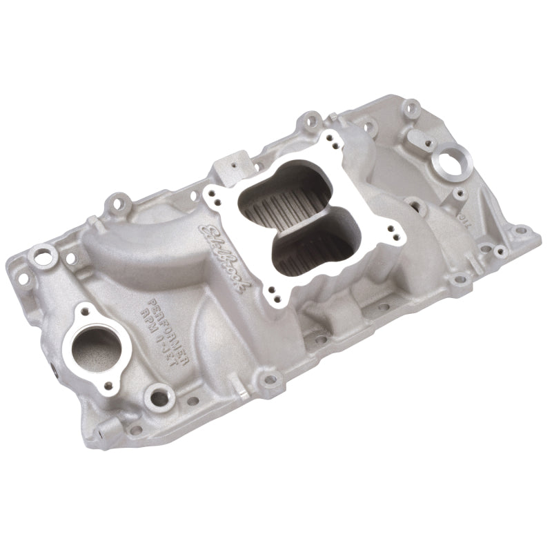 Edelbrock EDE7164 BBC Performer RPM 2-O Q-Jet Manifold - 396-502
