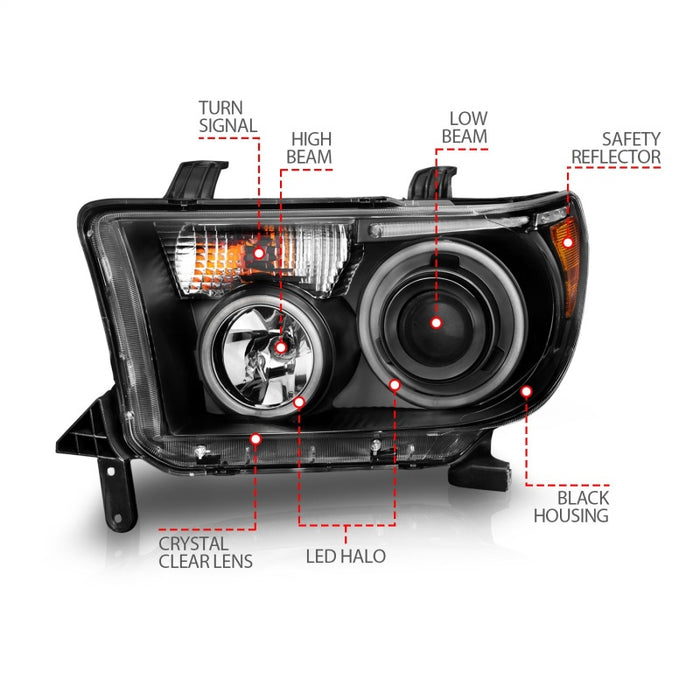 ANZO 111174 ANZ LED/Projector Headlights