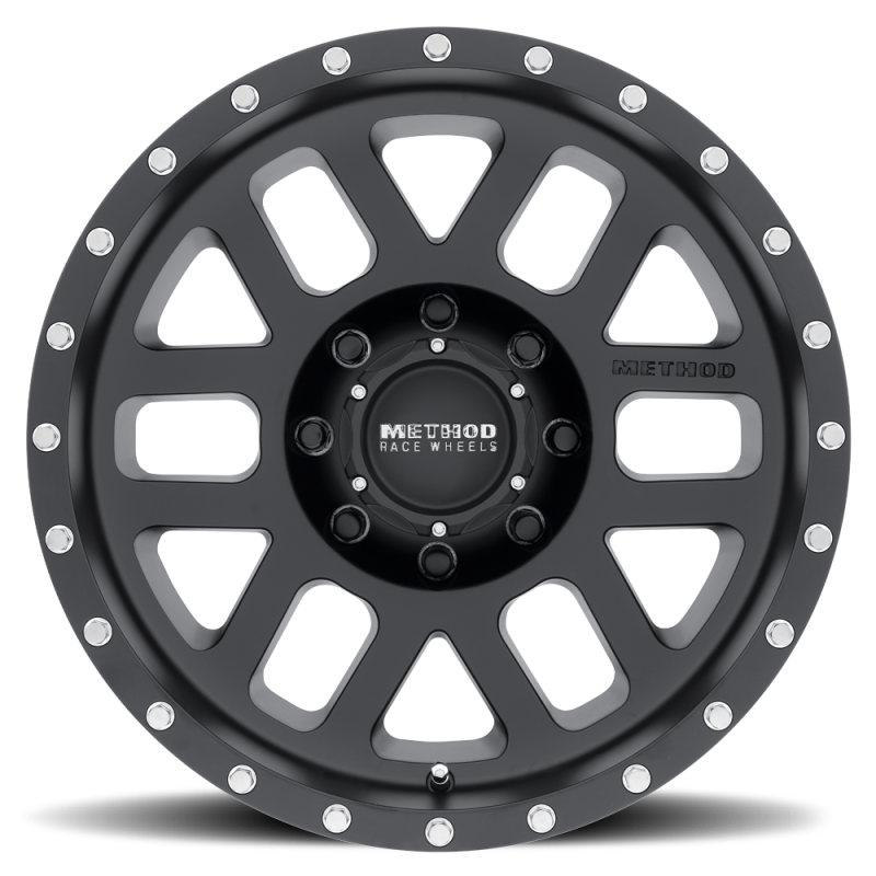 Method Wheels MR30689087518 Method MR306 Mesh 18x9 +18mm Offset 8x170 130.81mm CB Matte Black Wheel