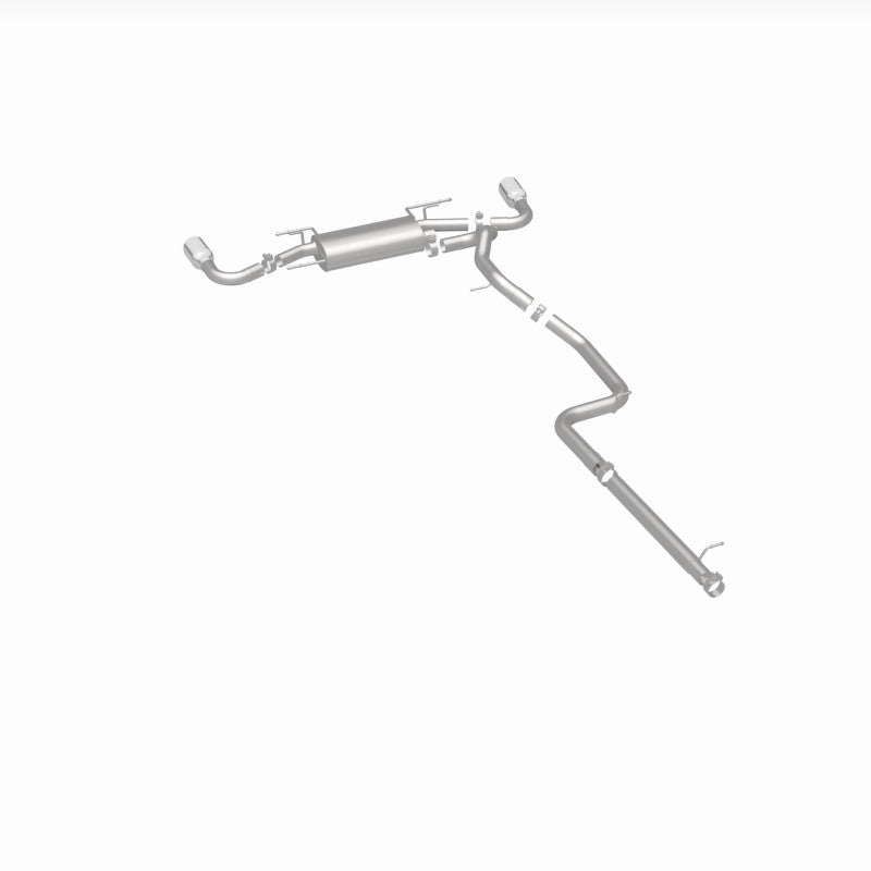Magnaflow 15146 MagnaFlow 10-12 Mazda 3 L4 2.5L Hatchback Split Rear Exit Stainless Cat Back Performance Exhaust