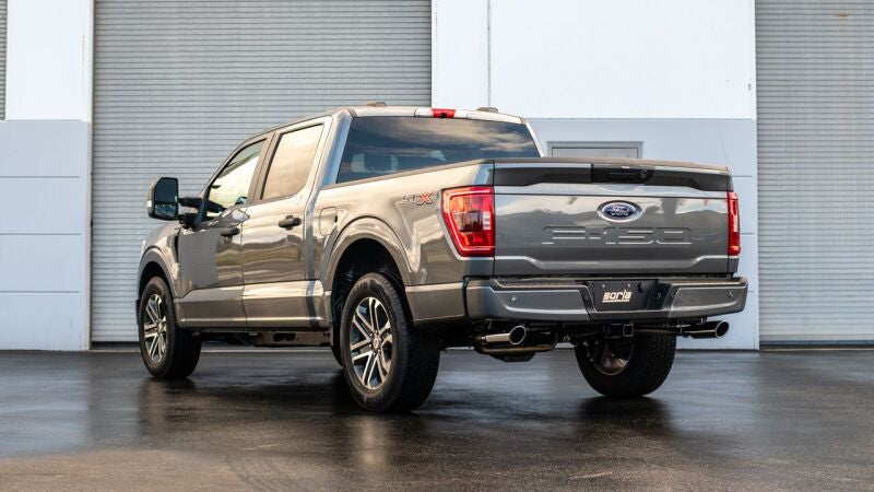 Borla 140867 F-150 2021 5.0L 4dr CC SB EC STB Lariat/KR/Platinum/LTD 3/2.25 SRE Cat-Back ATAK CHR Tips