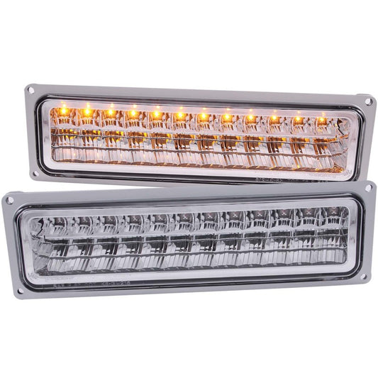 ANZO 511048 1988-1998 Chevrolet C1500 LED Parking Lights Chrome