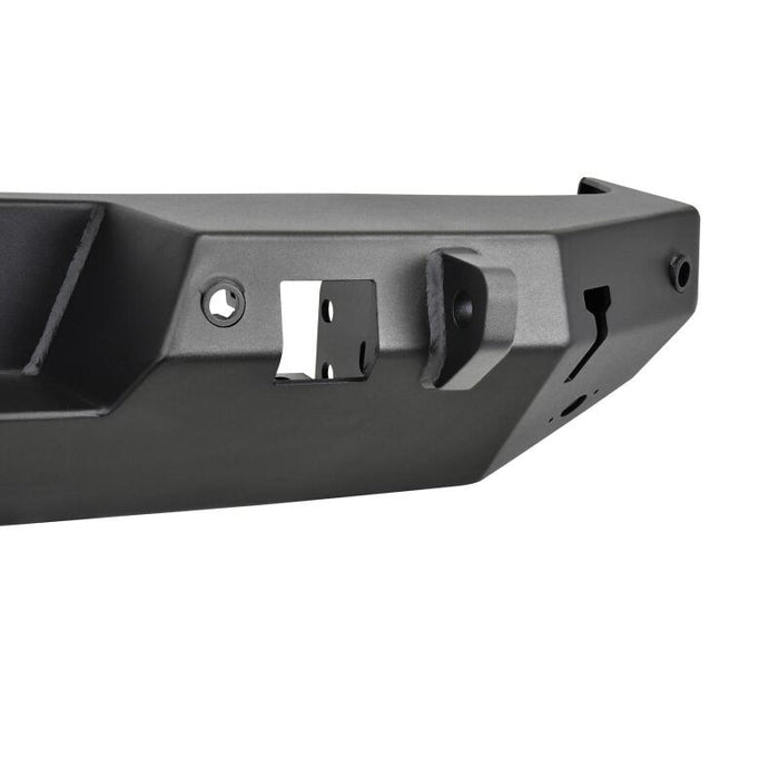 Westin 59-82045 18-19 Jeep Wrangler JL WJ2 Rear Bumper w/ Sensors (Excl. Wrangler JK) - Textured Black
