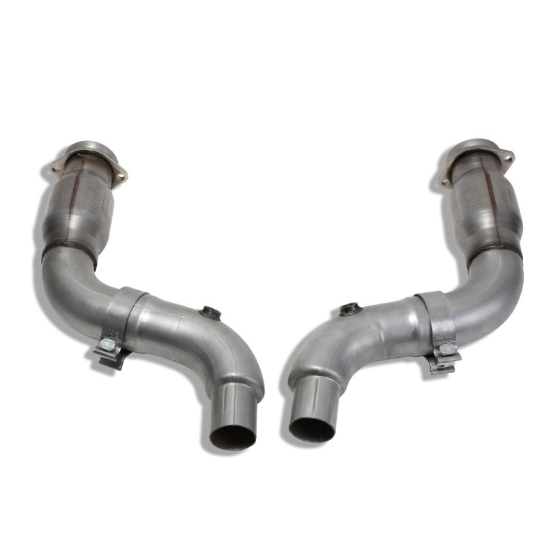 BBK 16481 05-20 Dodge Challenger/Charger 6.1/6.2/6.4L Hemi 3in Catted High Flow Mid Pipe