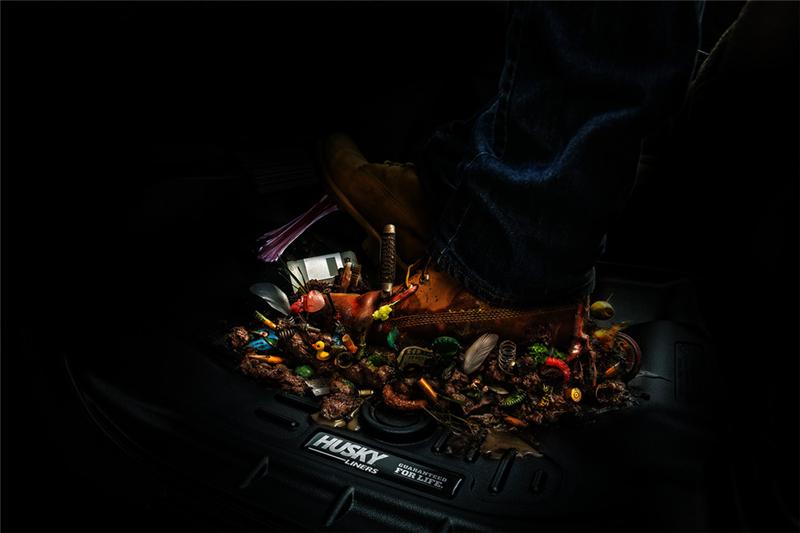 Husky Liners 28253 07-13 GM Escalade/Suburban/Yukon WeatherBeater Tan Rear Cargo Liners