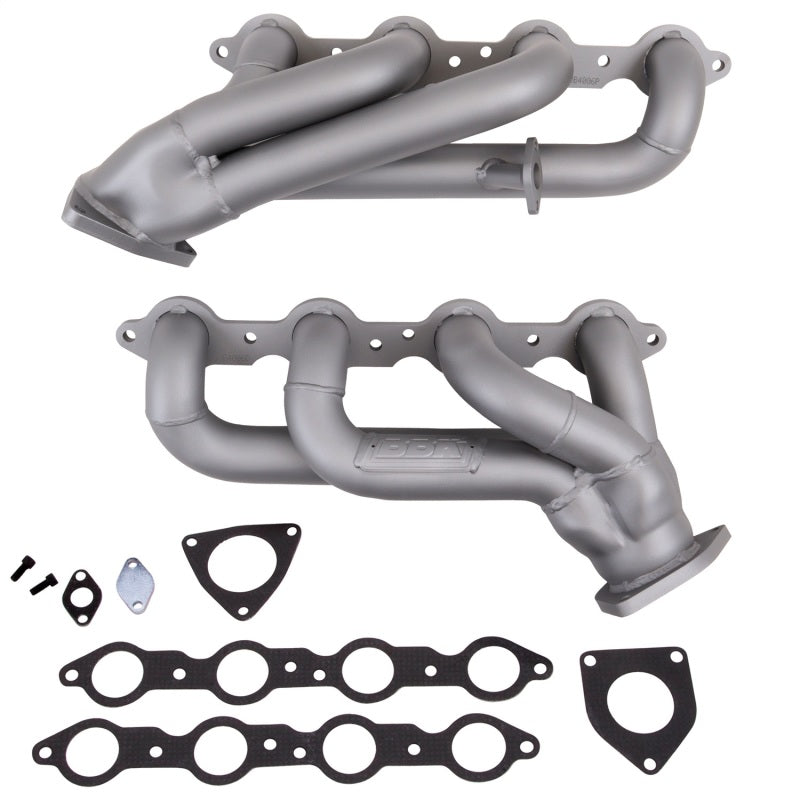 BBK 4006 99-04 GM Truck SUV 6.0 Shorty Tuned Length Exhaust Headers - 1-3/4 Titanium Ceramic