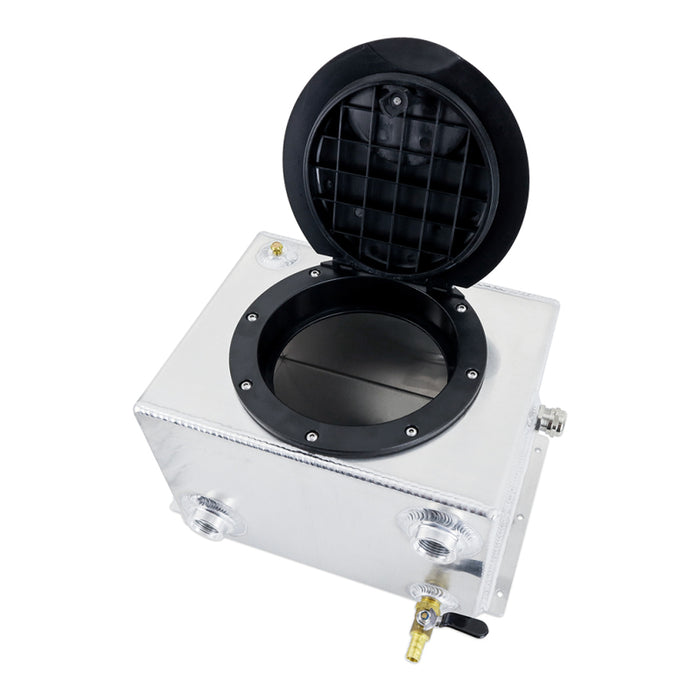 Mishimoto MMRT-A2W-25N Universal Ice Box Tank Reservoir 2.5 Gallon Natural