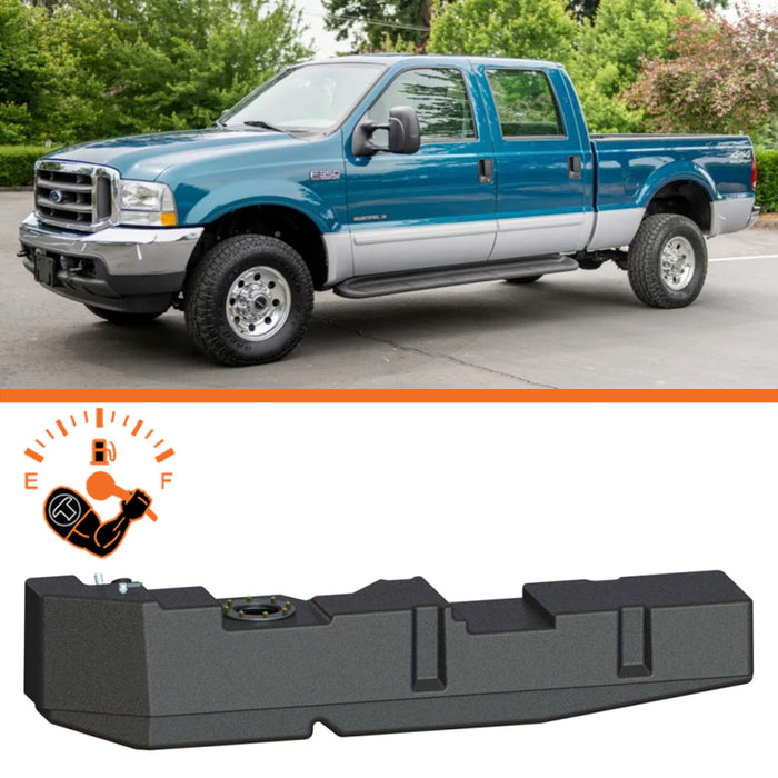 Titan Fuel Tanks 7020299 99-07 Ford F-250/F-350 PowerStroke Crew Cab Short Bed 51 Gallon XXL Mid-Ship Tank