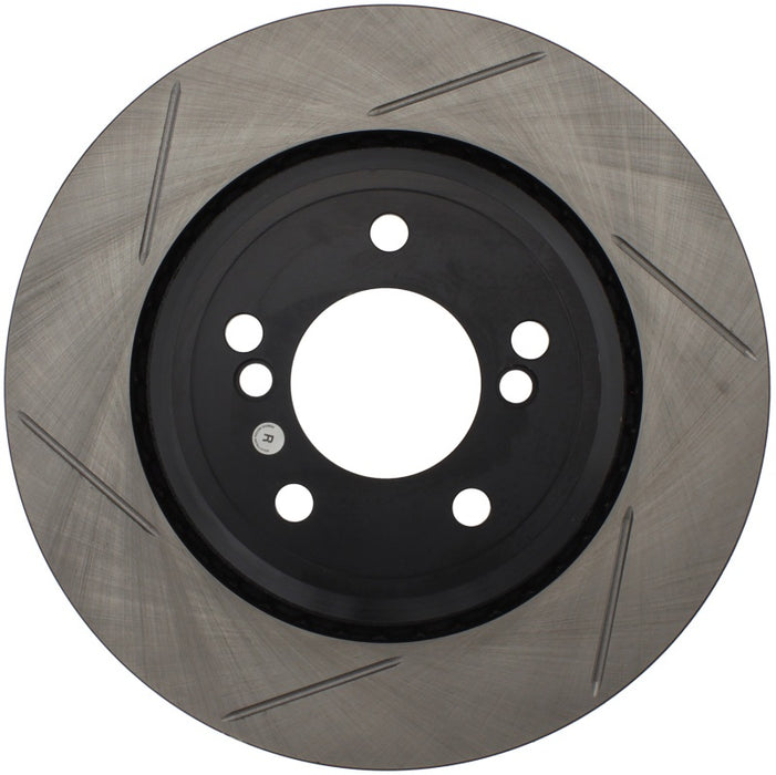 Stoptech 126.34054SR StopTech Power Slot 01-07 BMW M3 (E46) / 00-04 BMW M5 (E39) Rear Right Slotted Rotor