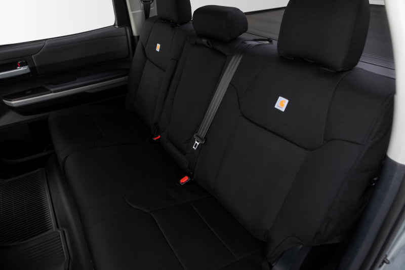 Covercraft GTC1302ABCOBK 18-24 Chevrolet Traverse Carhartt PrecisionFit Custom Front Row Seat Covers - Blk