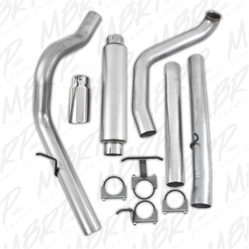 MBRP S6200AL 1999-2003 Ford F-250/350 7.3L Turbo Back Single Side