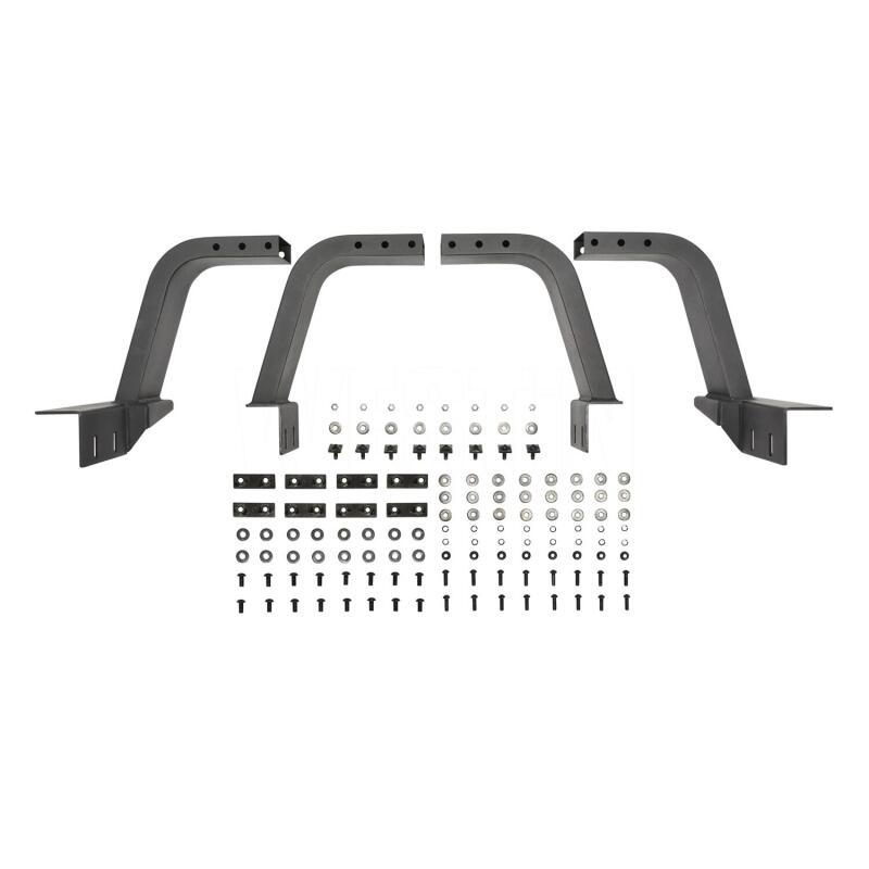 Westin 51-20005 20-25 Jeep Gladiator Overland Cargo Rack Base - Textured Black