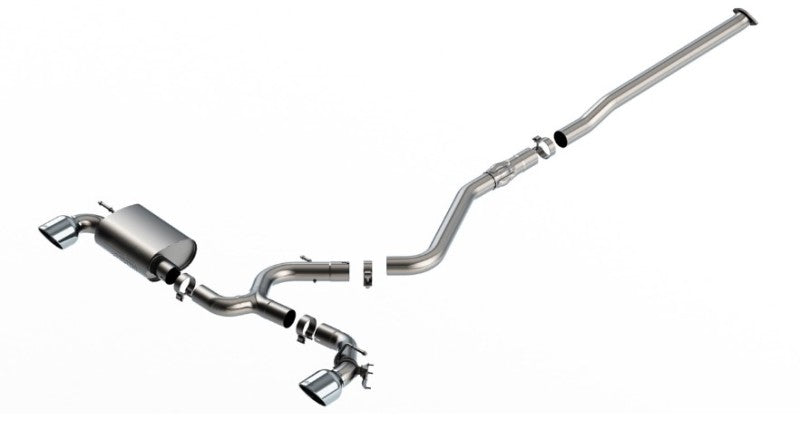 Borla 140926 22-23 Hyundai Kona N 2.0L 4 CYL. Turbo AT/MT ATAK Catback Exhaust Bright Chrome
