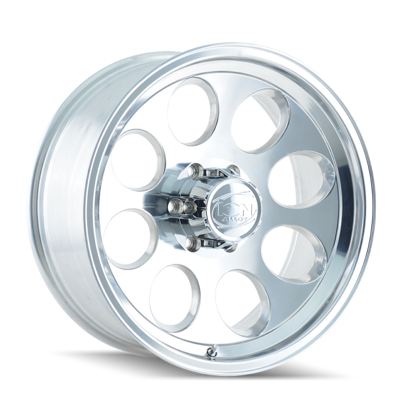ION Wheels 171-5885P ION Type 171 15x8 / 5x139.7 BP / -27mm Offset / 108mm Hub Polished Wheel