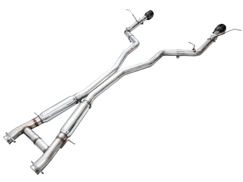 AWE Tuning 3020-33952 18-23 Dodge Durango SRT & Hellcat Track Edition Exhaust - Diamond Black Tips