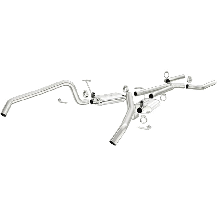 Magnaflow Perf Exhaust MAG15896 67-69 GM F Body 2.5in Dual Exhaust System