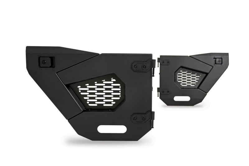 DV8 Offroad HDJL-02R 18-22 Jeep Wrangler JL/JT Spec Series Half Doors - Rear Set