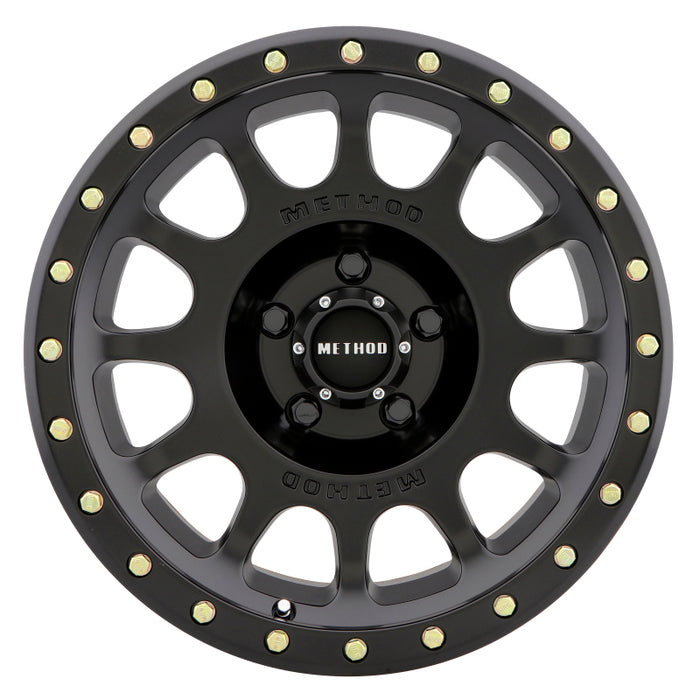 Method Wheels MR30589055518 Method MR305 NV 18x9 +18mm Offset 5x5.5 108mm CB Matte Black Wheel