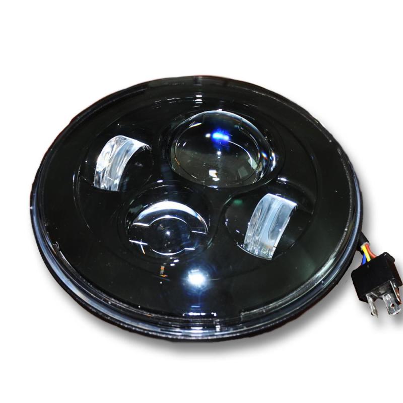 DV8 Offroad HL7JK-01 07-18 Jeep Wrangler JK LED Projector Headlights