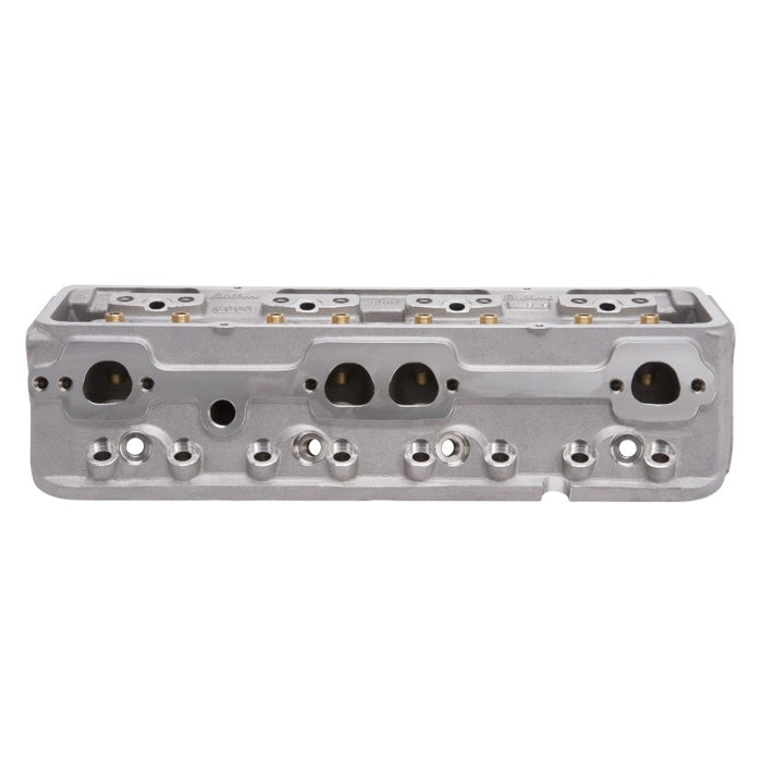 Edelbrock EDE60947 SBC NHRA Legal Cylinder Heads 64cc A/P Bare