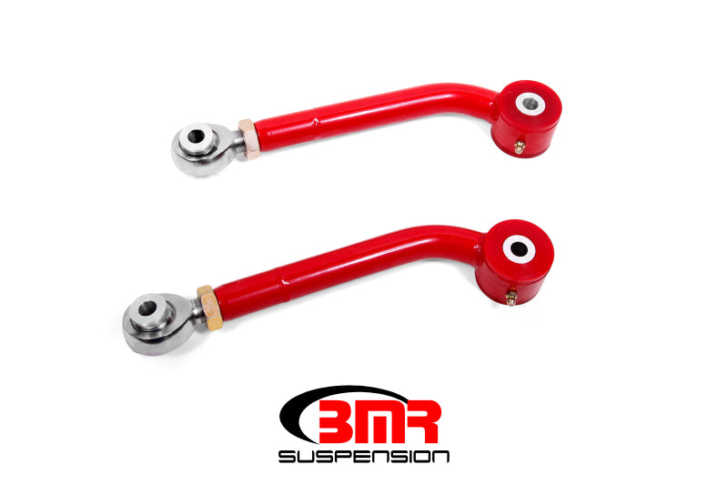 BMR Suspension UTA111R BMR 08-17 Challenger Upper Trailing Arms w/ Single Adj. Poly/Rod Ends - Red