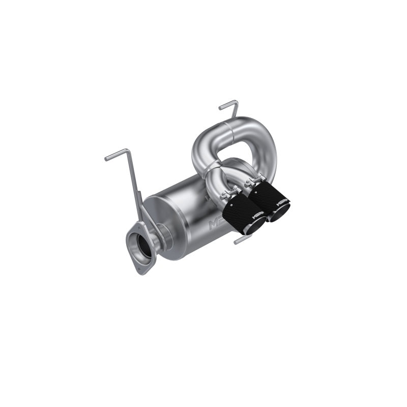 MBRP AT-9533PT 22-23 Polaris RZR Pro R Single Slip-on Dual Outlet Performance Series