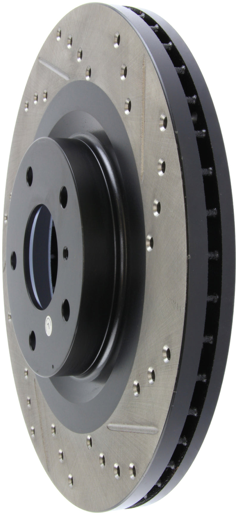 Stoptech 127.42080L StopTech 06-07 350Z / 05-07 G35 exp Sport/ 06-07 G35X SportStop Slotted & Drilled Front Left Rotor