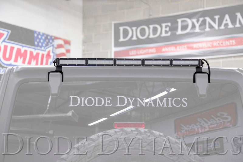 Diode Dynamics DD6110 18-21 Jeep JL Wrangler SS30 Rear Hardtop Bracket Kit - White Flood